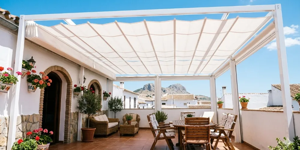 pérgolas y toldos planos cómo transformar tu patio